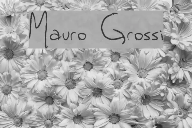 Mauro Grossi Font examples