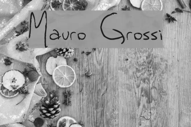 Mauro Grossi Font examples