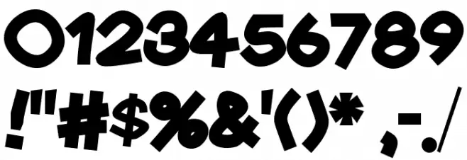 Mauryssel Bold Font OTHER CHARS