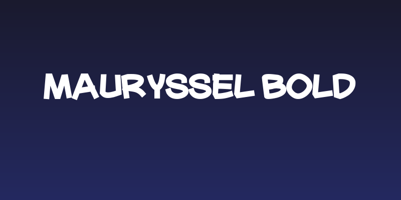 Mauryssel Bold Social Header