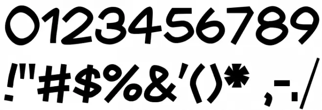 Mauryssel Font OTHER CHARS