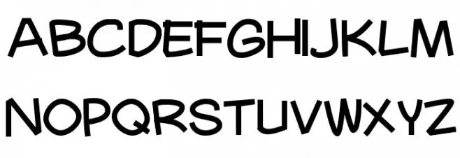 Mauryssel Schriftart Groß