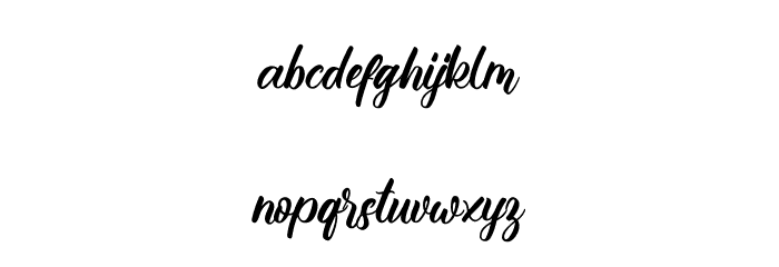 Mauty Elena Font LOWERCASE