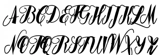 Mavblis Demo - Free For Persona Font Litere mari