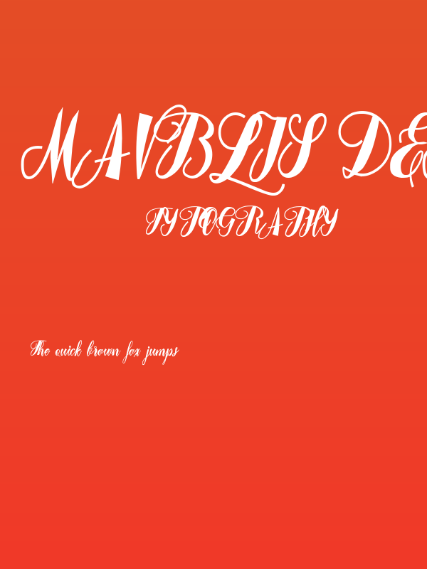 Mavblis Demo - Free For Persona Poster