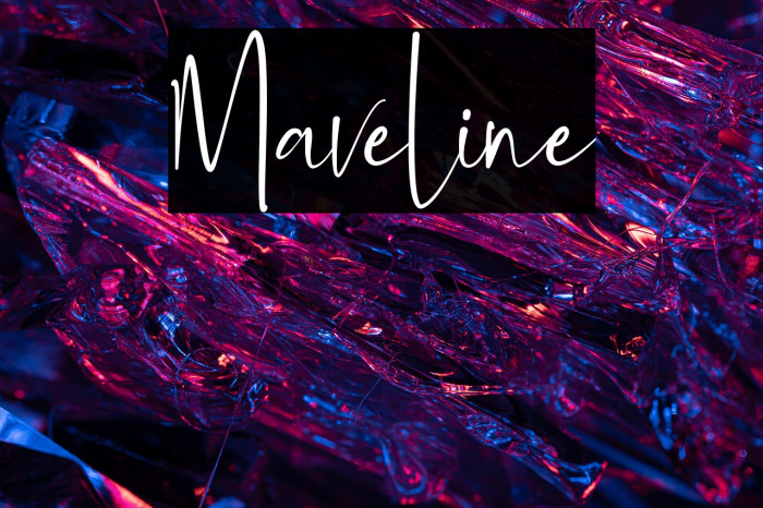 Maveline Example 1