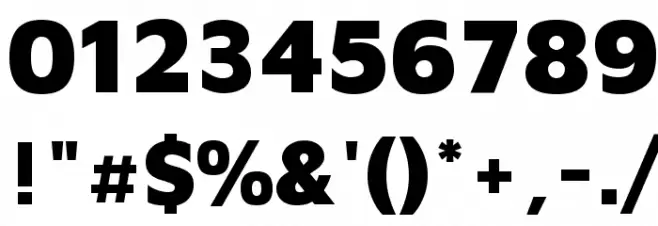 Maven Pro Black Font OTHER CHARS