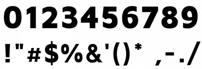 Maven Pro Black Font OTHER CHARS