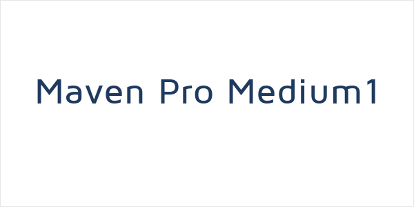 Maven Pro Medium1 Logo