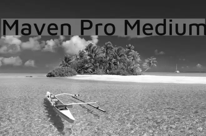 Maven Pro Medium Font examples