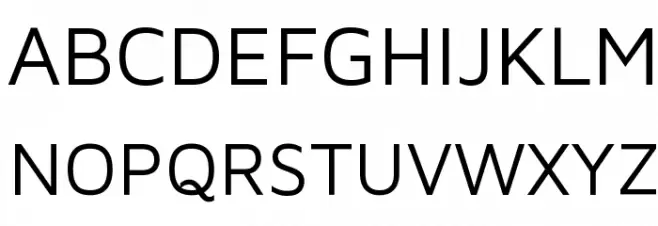 Maven Pro VF Beta Regular Schriftart Groß