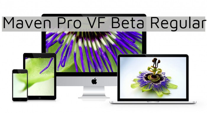 Maven Pro VF Beta Regular Font examples