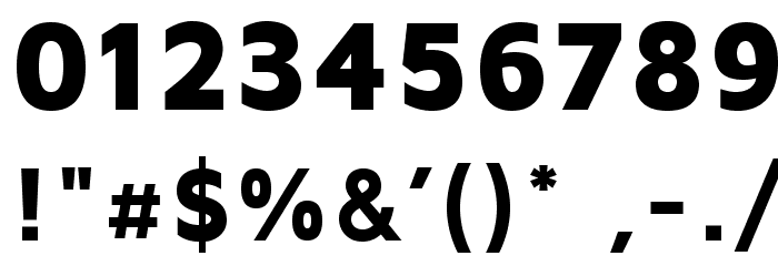 MavenProBlack Font OTHER CHARS