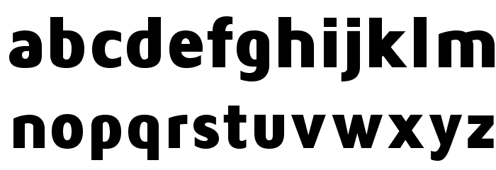 MavenProBlack Font LOWERCASE