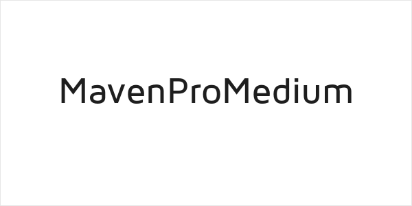 MavenProMedium Logo