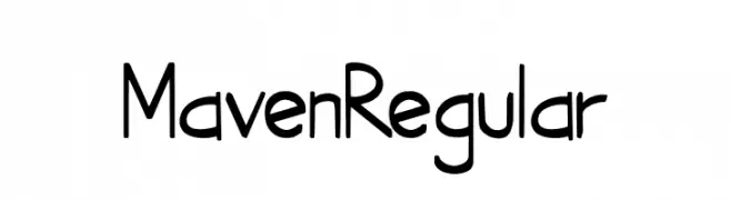 MavenRegular  Fuentes Gratis Descargar