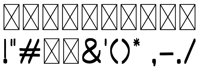 MavenRegular Font OTHER CHARS