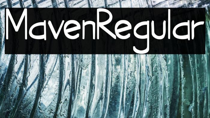 MavenRegular Example 2