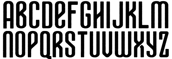 MaveraDemo-Brush Font LOWERCASE