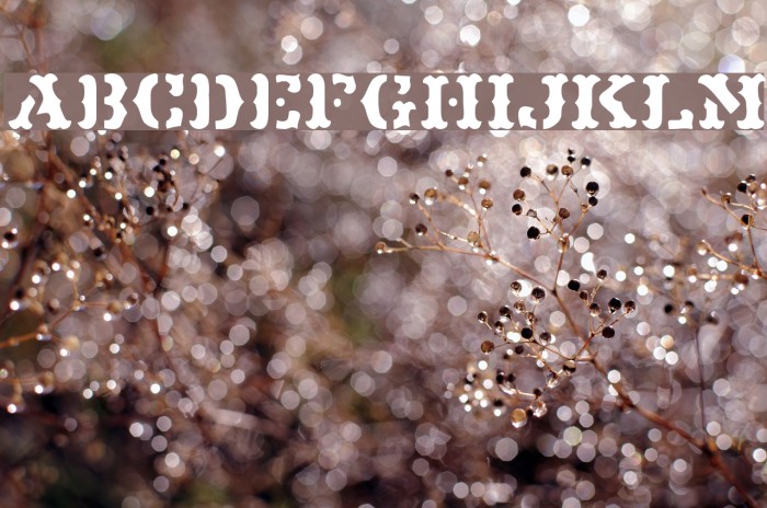 Maverick BE Font examples
