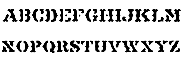 Maverick BE Font LOWERCASE