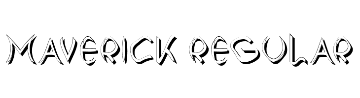 Maverick Regular  免费字体下载