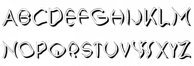 Maverick Regular Шрифта ВЕРХНИЙ