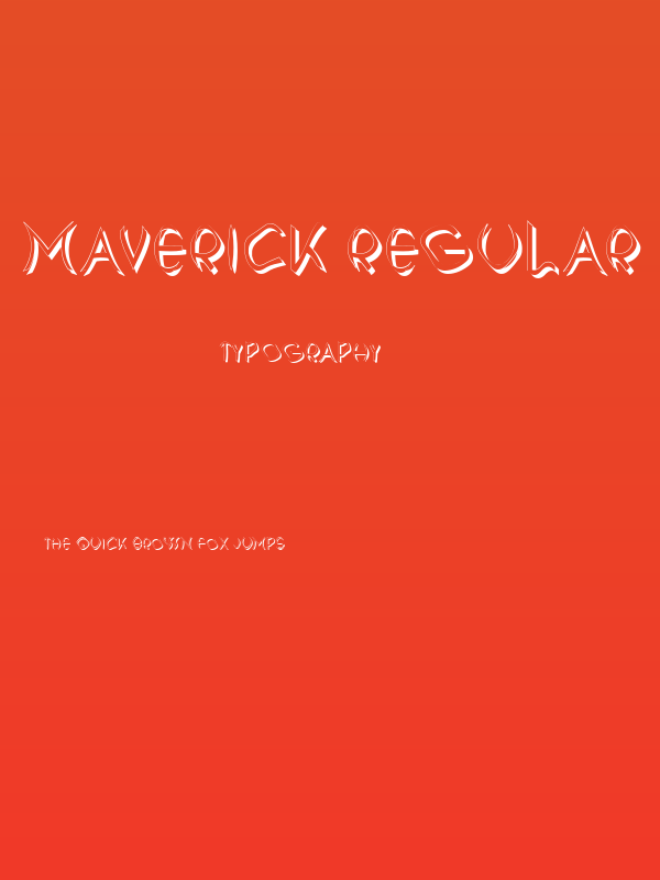 Maverick Regular Poster