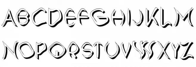 Maverick Regular Font LOWERCASE