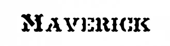 Maverick  Fuentes Gratis Descargar