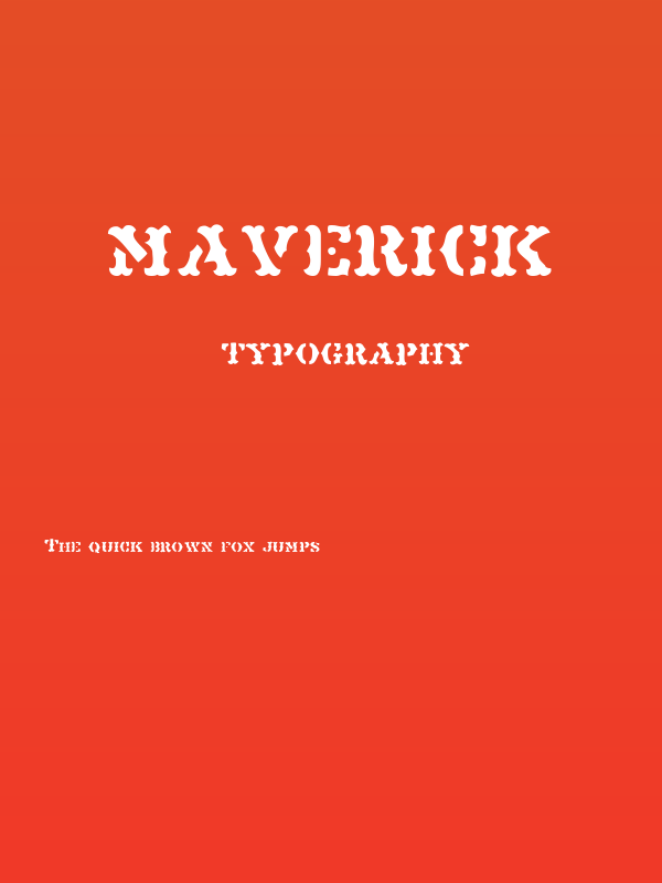 Maverick Poster