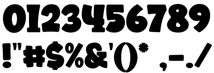 Maverlo Regular Font OTHER CHARS
