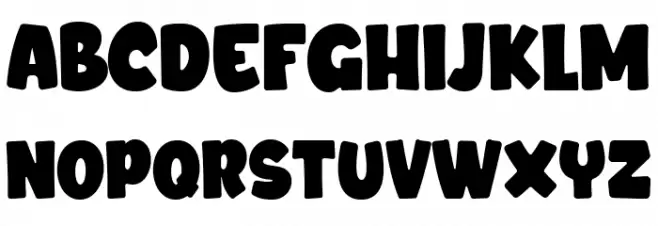 Maverlo Regular フォント 大文字