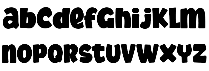 Maverlo Regular Font LOWERCASE