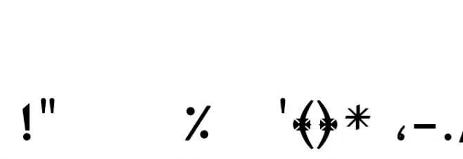 Mawlaa Font OTHER CHARS