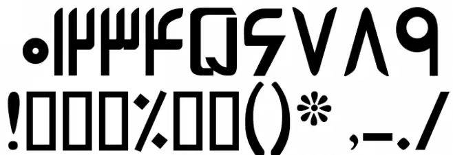 Mawlawi Font OTHER CHARS