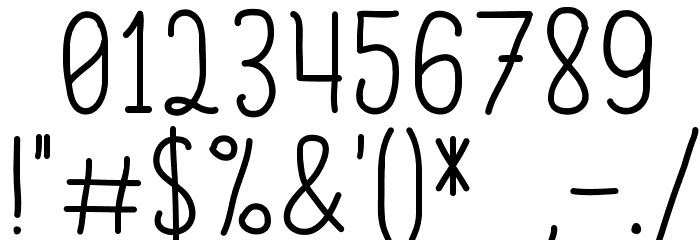 Max And The Dust Font OTHER CHARS