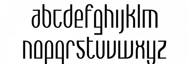 Max  Bold Font Litere mici