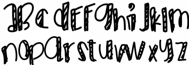 MaxBeCool Schriftart Groß