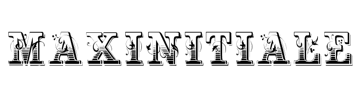 MaxInitiale  Free Fonts Download