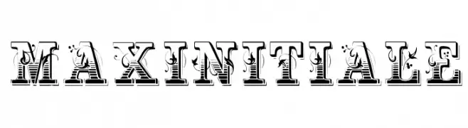 MaxInitiale  Free Fonts Download