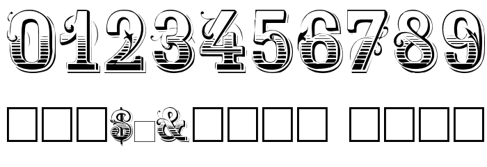 MaxInitiale Font OTHER CHARS