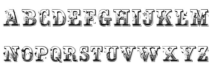 MaxInitiale Font LOWERCASE