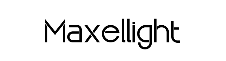 Maxellight  Frei Schriftart Herunterladen