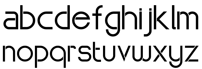 Maxellight Font LOWERCASE