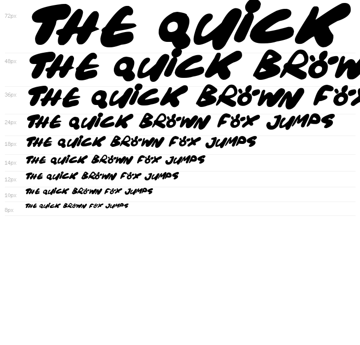 Maxi Marker Italic Waterfall