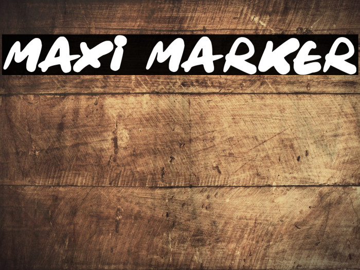 Maxi Marker Example 2