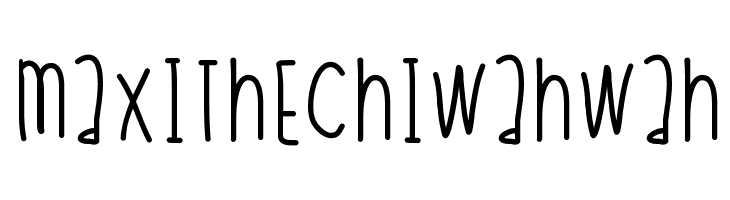 MaxiTheChiwahwah  font caratteri gratis