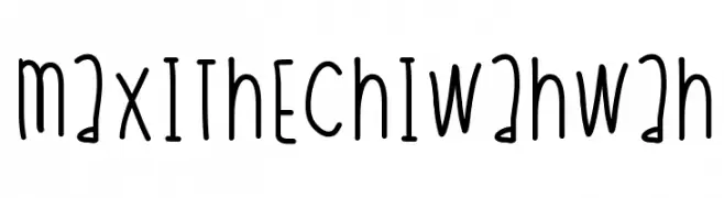 MaxiTheChiwahwah  Frei Schriftart Herunterladen