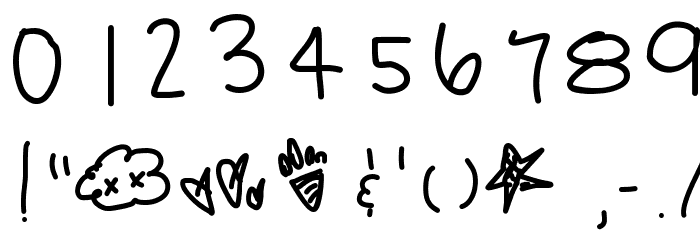 MaxiTheChiwahwah Font OTHER CHARS